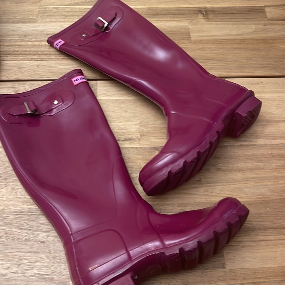HUNTER knee high rain boots - Picture 4 of 7